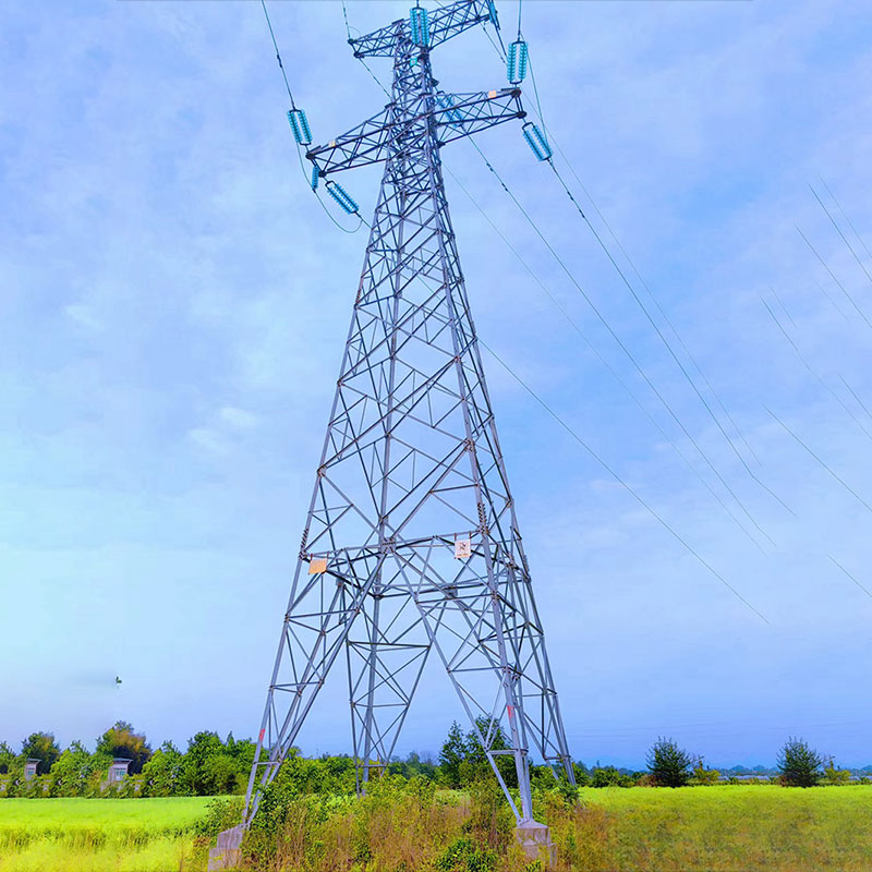 Seções de aço para torre elétrica