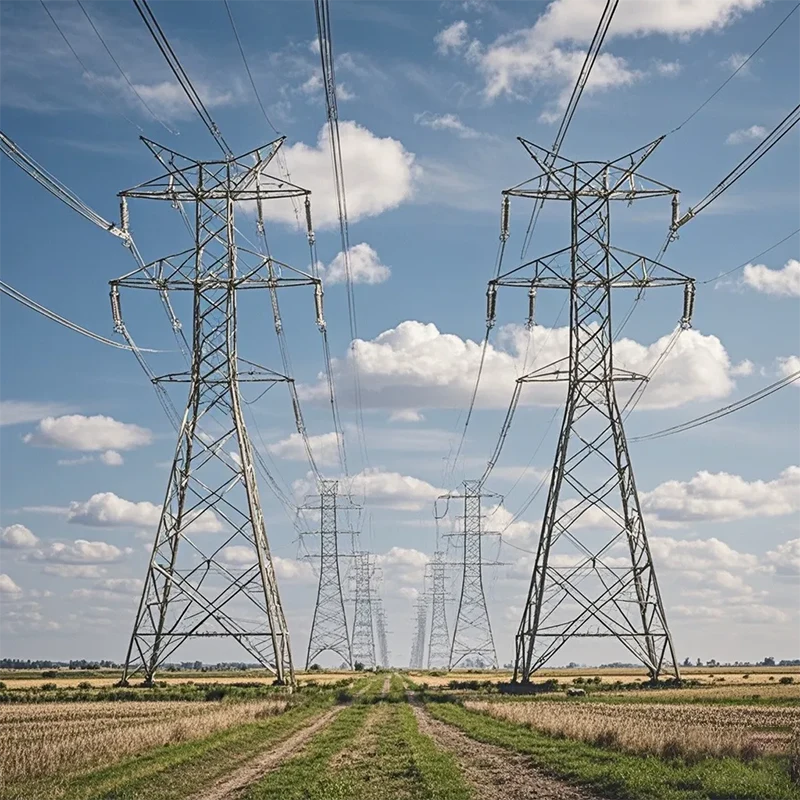 Quadro de transmissão de energia de metal